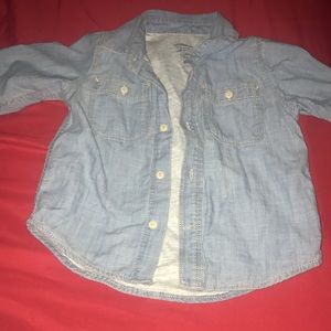 Baby winter jean shirt 18-24mouth